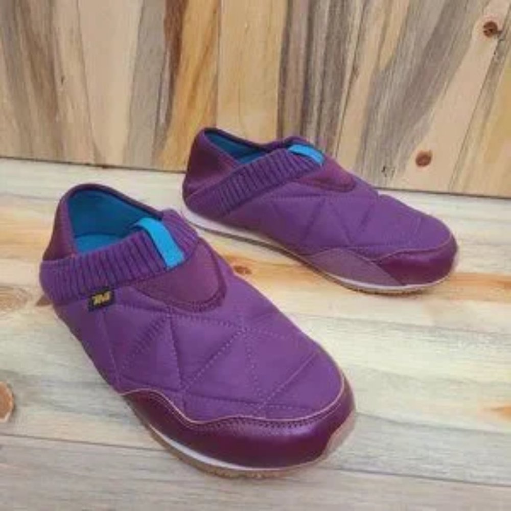 Teva Women’s Ember Moc Shoes – AMARANTH - NEWISH